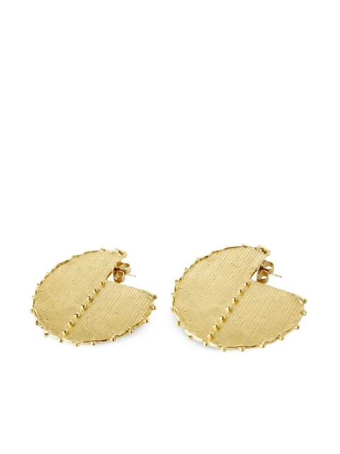 Paola Sighinolfi Vara hoops earrings Gold PQE21E01