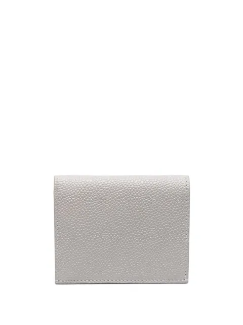 Thom Browne pebble-grain double card holder Grey MAW021L00198