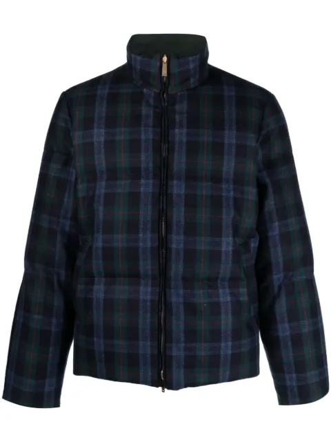 Thom Browne reversible zip-up puffer jacket Blue MJD091XF0437