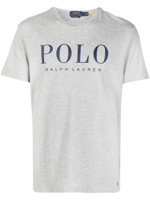 Polo Ralph Lauren logo-print T-shirt Grey 710860829011