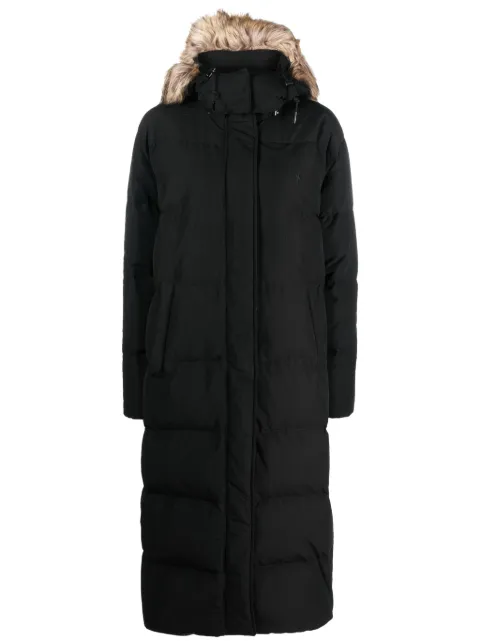 Polo Ralph Lauren concealed-fastening hooded parka Black 211908478001
