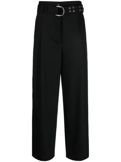 Philosophy Di Lorenzo Serafini belted wide leg trousers Black A03060724