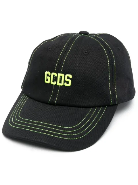 GCDS embroidered-logo baseball cap Black CC94U530010