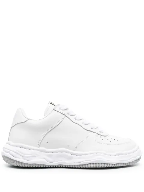 Maison MIHARA YASUHIRO perforated-detail low-top sneakers White A07FW702