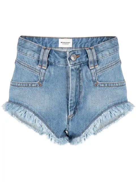 MARANT ÉTOILE Eneidao denim shorts Blue SH0033FAA1H02E