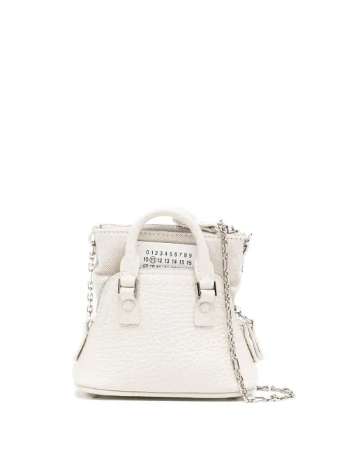 Maison Margiela 5AC Classique Baby top-handle bag White SB3WG0025P4455