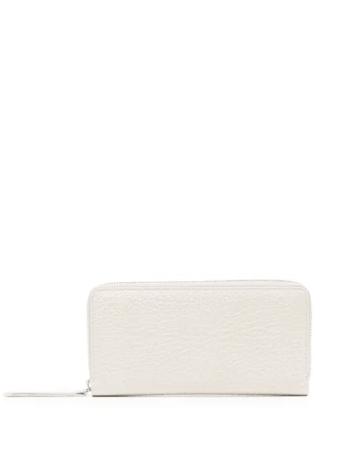 Maison Margiela four-stitch zip-around wallet White S56UI0110P4455