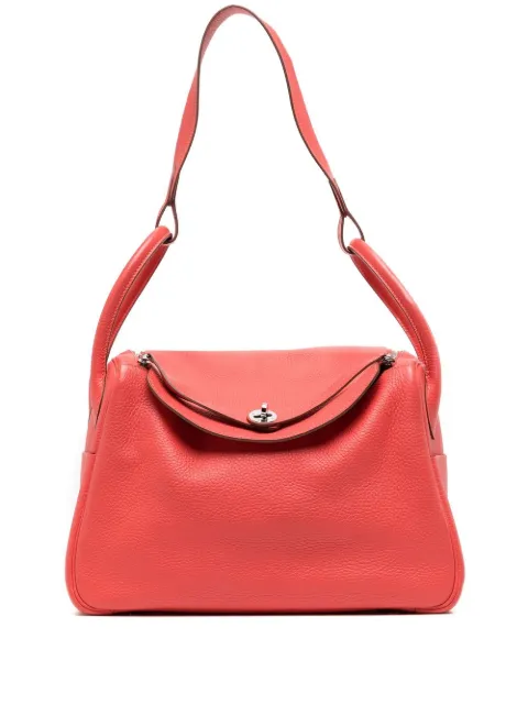 Hermès Pre-Owned Lindy 34 2way bag Pink CSRPHERLNDY7043