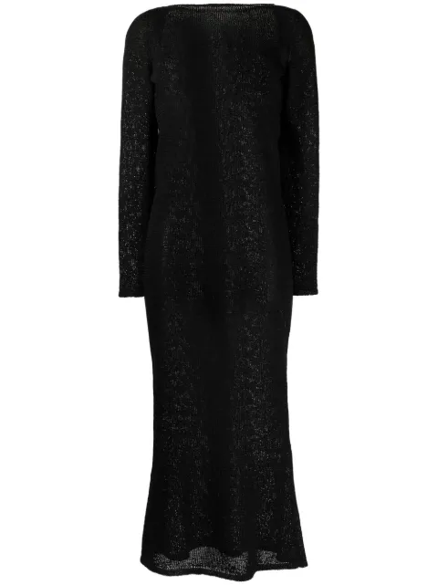 TOM FORD fine-knit midi dress Black ACK345YAX