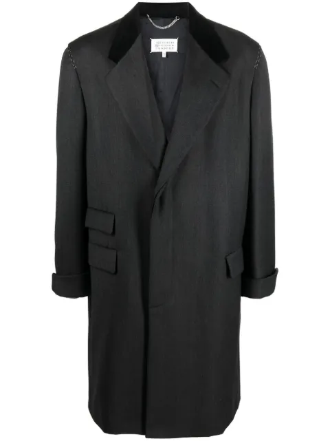 Maison Margiela Work-In-Progress wool coat Grey S50AA0130S44578