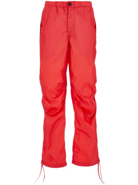 Ferragamo four-pocket straight trousers Red 761951