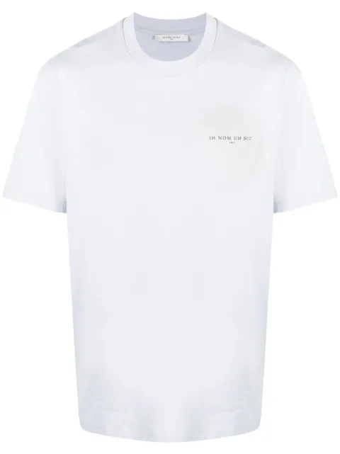 Ih Nom Uh Nit graphic-print jersey T-shirt Blue NUS23244