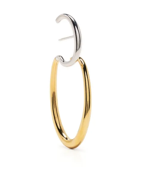 Charlotte Chesnais Delta large hoop earring Gold 22BO120