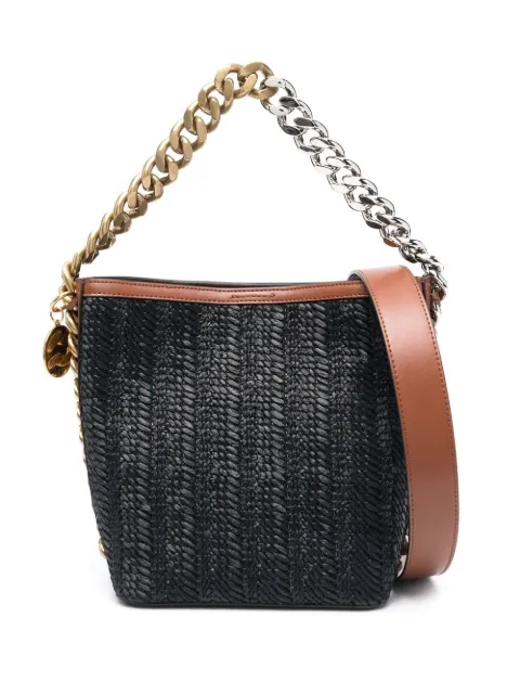 Stella McCartney chain-link medium tote bag Black 7B0033WP0144