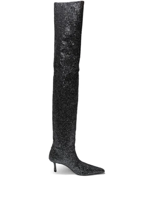 Alexander Wang Viola 65mm knee-high boots Black 30123B008