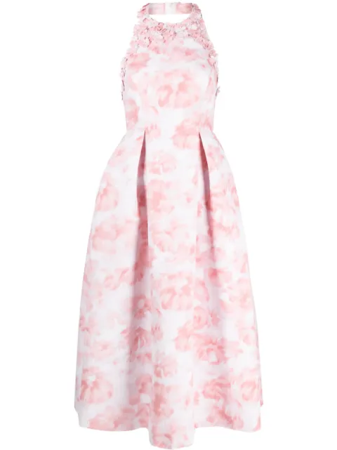 Sachin & Babi Carissa midi dress Pink S233D45