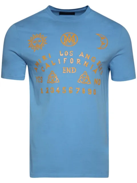 AMIRI Ouija Board print T-shirt Blue PS23MJG018450