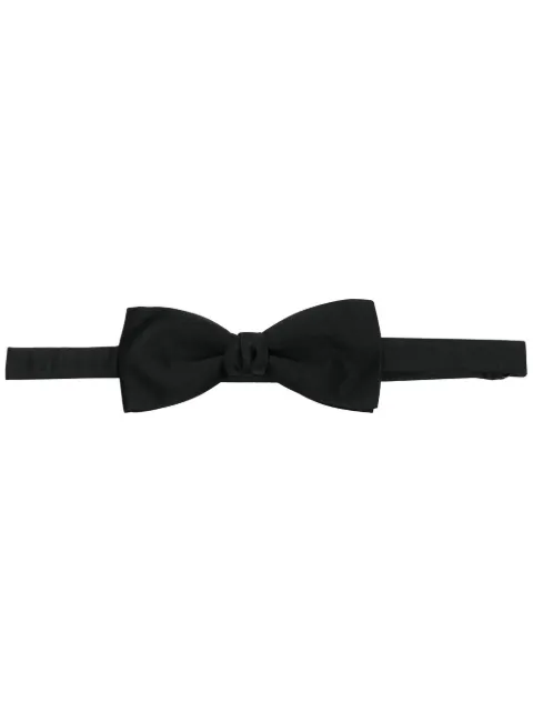 Saint Laurent silk bow tie Black 7373053Y011