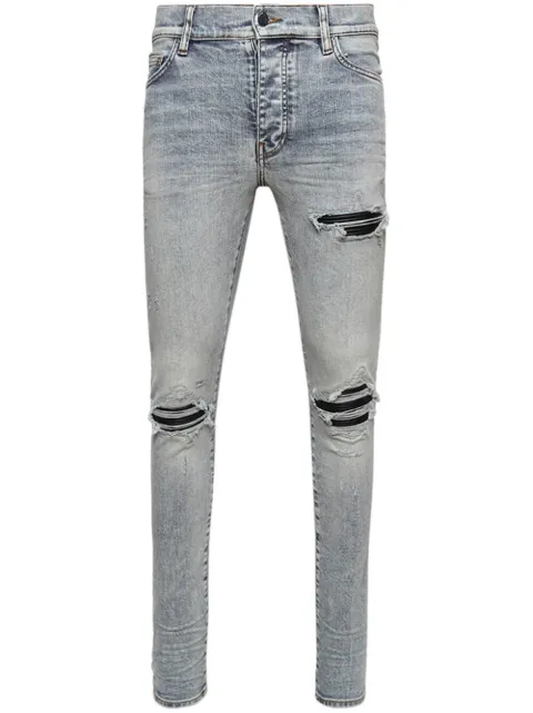 AMIRI MX1 ripped skinny jeans Blue PS23MDS009765