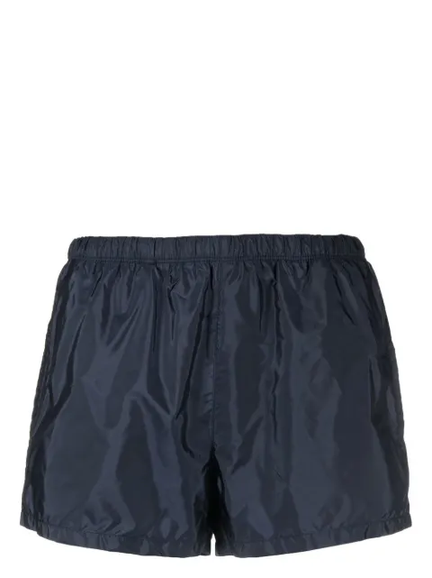 Prada logo-plaque pocket swim shorts Blue UB332S2311WQ9