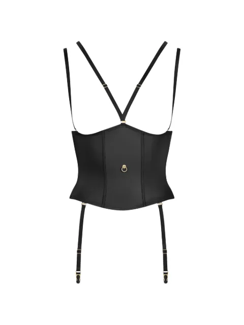 Maison Close Chambre Noire porte-jarretelles corset Black 561407
