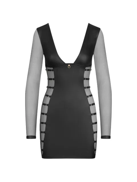 Maison Close Chambre Noire Private fitted dress Black 561454