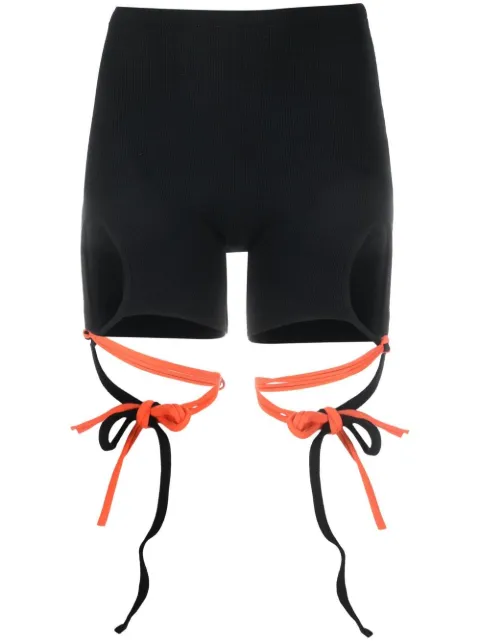 Ottolinger Lounge Rib Wrap shorts Black 404003