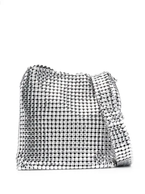 Rabanne Mini Pixel shoulder bag Silver 23PSS0305MET211