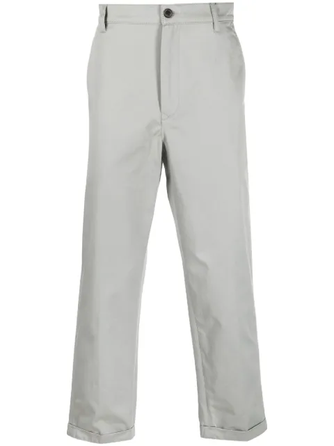 Kenzo straight-leg tailored trousers Grey FD55PA2059RD