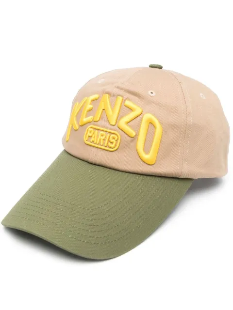 Kenzo embroidered-logo baseball cap Neutrals FD55AC891F41