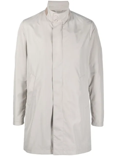 Herno concealed-fastening parka coat Neutrals GC000069U12010