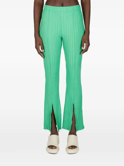 Simon Miller pleated high-waisted trousers Green W51254042