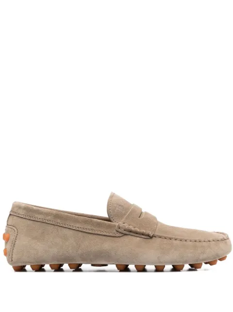 Tod's suede penny-slot loafers Neutrals XXM52K00640RE0