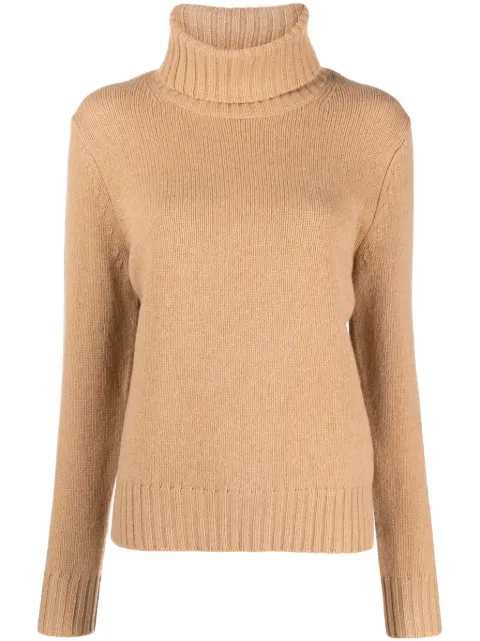 Polo Ralph Lauren roll-neck wool jumper Brown 211891667002