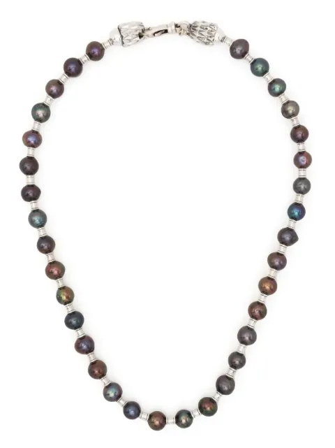 Emanuele Bicocchi freshwater pearl necklace Black PRDN6B