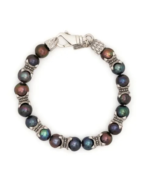 Emanuele Bicocchi freshwater pearl bracelet Silver PRB3B