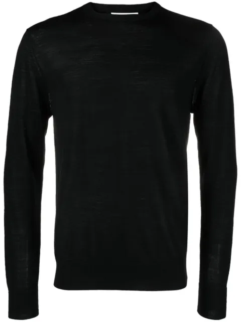 Ballantyne crew-neck wool sweater Black B2P00016W02