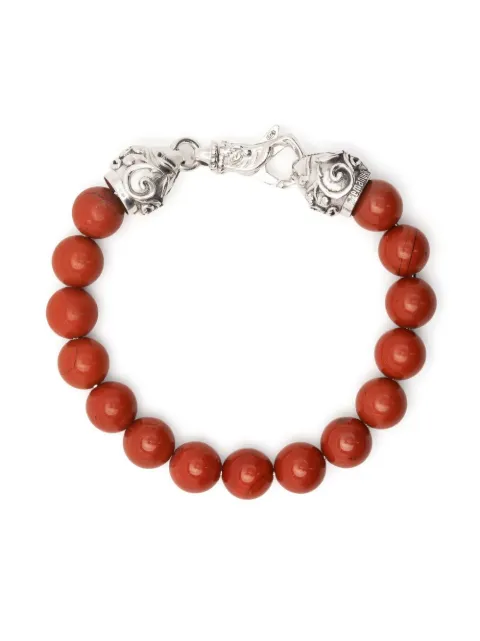 Emanuele Bicocchi jasper beaded bracelet Red TUCB1516Q