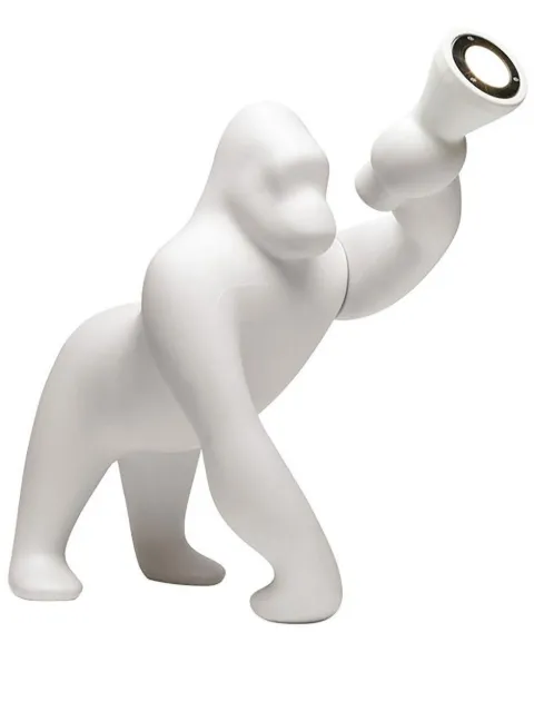 Qeeboo Kong matte-finish lamp White 10002WH