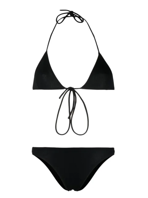 LIDO ribbed-knit bikini Black TREDICIRIB
