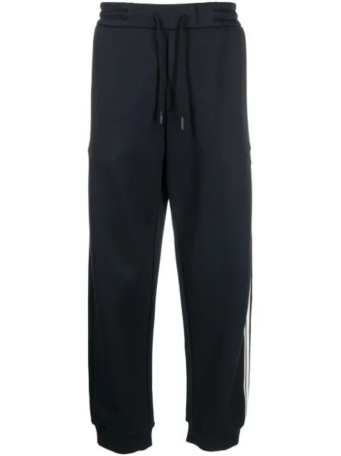 Giorgio Armani logo-embroidery track pants Blue 3RSP70SJPHZ