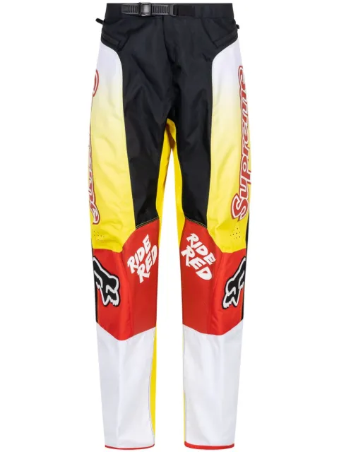Supreme x Honda x Fox Racing Moto pants Red SU12564