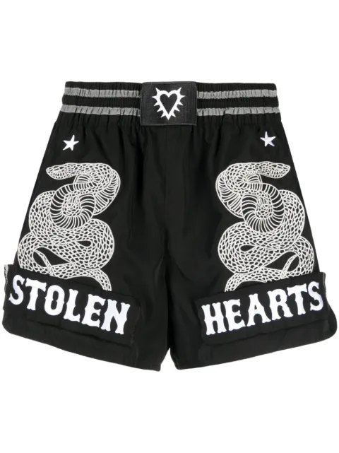 Stolen Girlfriends Club Snake Charmer shorts Black C123663