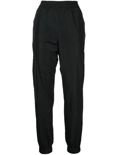 RED Valentino elasticated-waistband track pants Black RRBG351FP