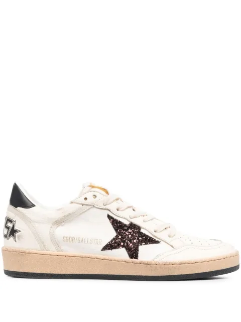 Golden Goose star-patch lace-up sneakers Neutrals GWF00327F004159