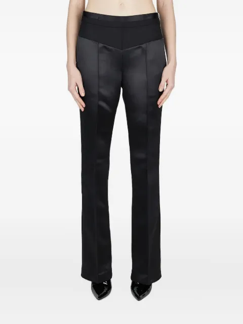 Helmut Lang satin trousers Black M09HW202