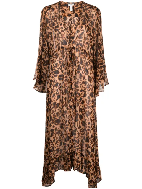 Evarae Arna Kaftan dress Brown RE23ARNAMLP