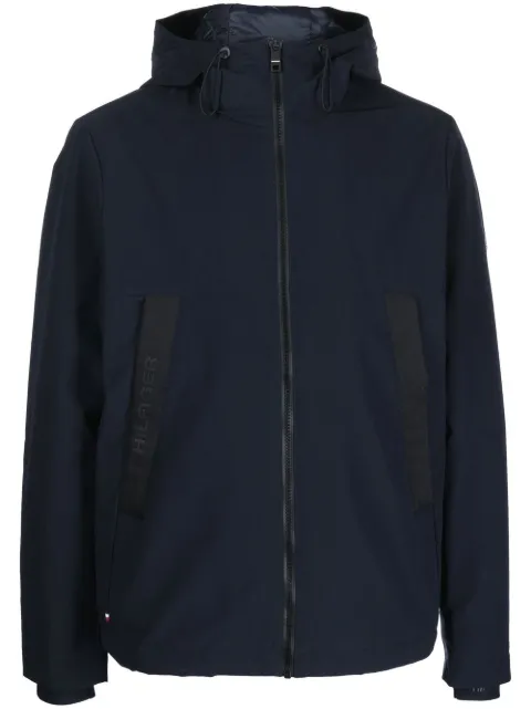 Tommy Hilfiger hooded zip-up jacket Blue MW0MW28925