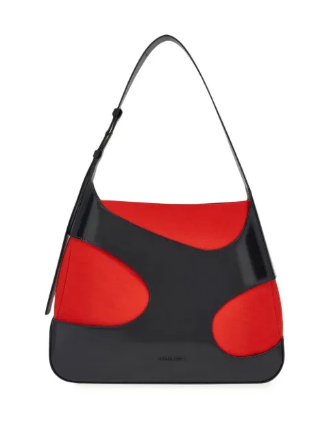 Ferragamo cut out-detail shoulder bag Black 762299