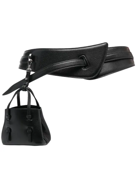 Alaïa lobster-claw fastening belt bag Black AA1C096MCA212
